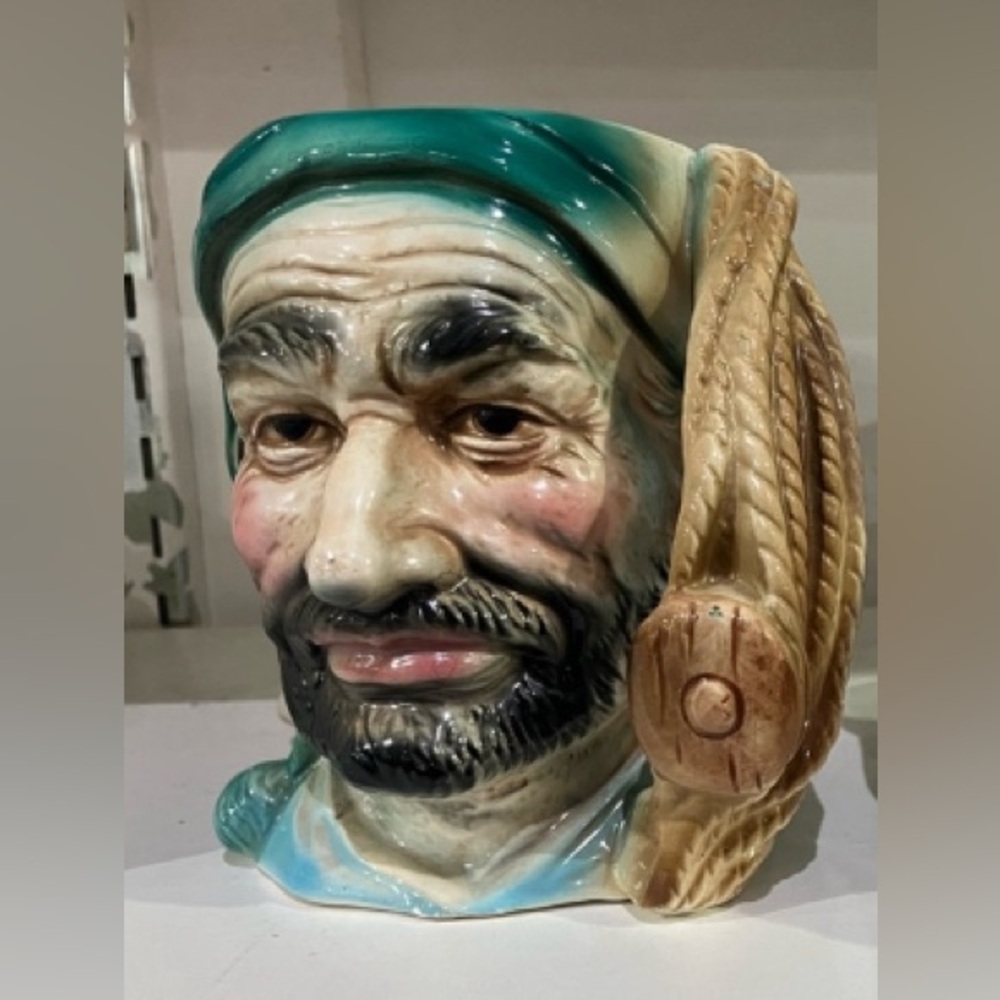 - Vintage Fred Robert’s, Toby Style old man character mug
